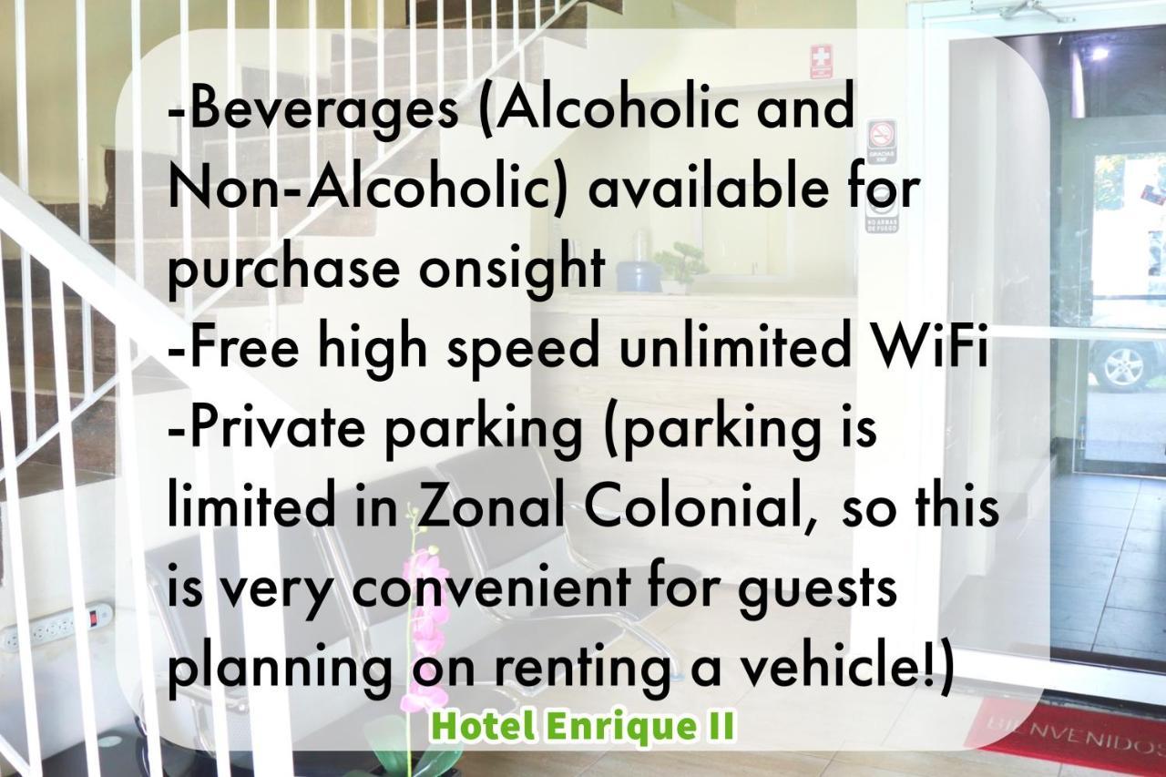 Hotel Enrique II Zona Colonial Vista Al Malecon ซานโตโดมิงโก ภายนอก รูปภาพ